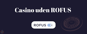 Online Casino Uden ROFUS Dit Guide Til Spil og Underholdning