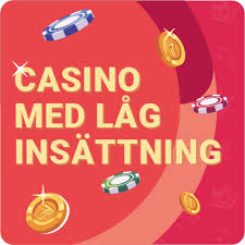 Casino med lägst insättning – Spela utan stora risker